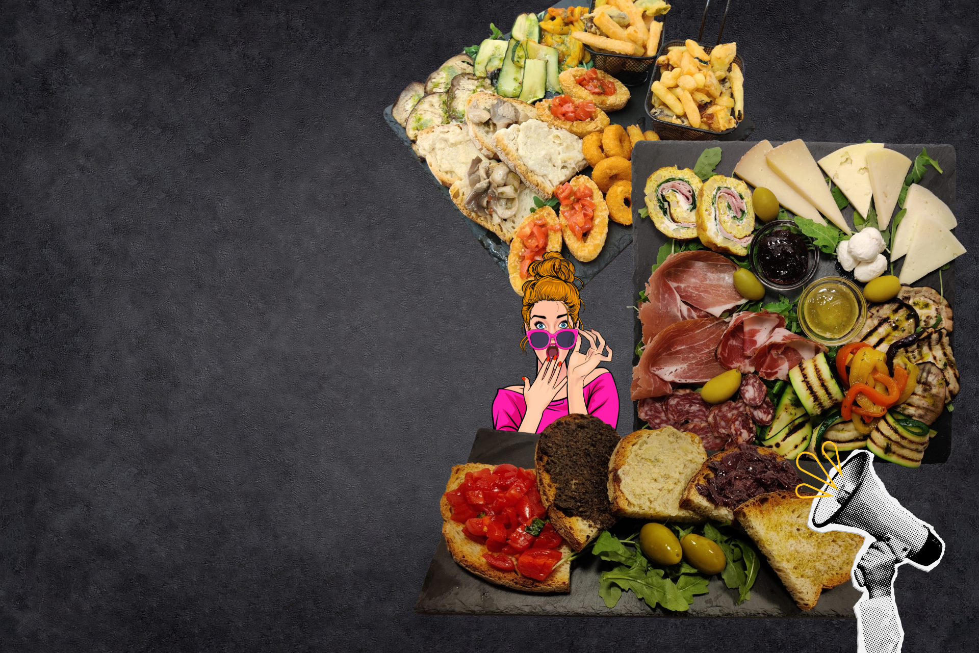 Come try our<br>Antipasto!