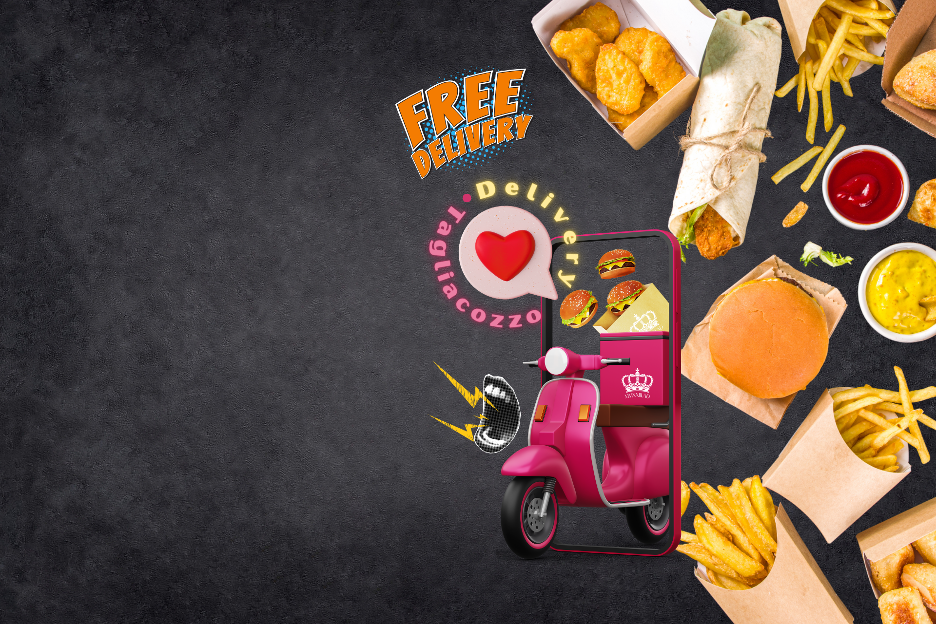 Free Delivery<br> to Areas of<br>Tagliacozzo!