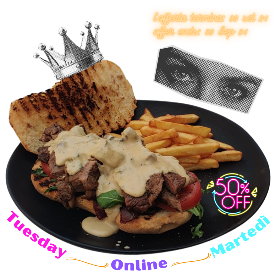 Special Offer 50 off the londinium steak sandwich